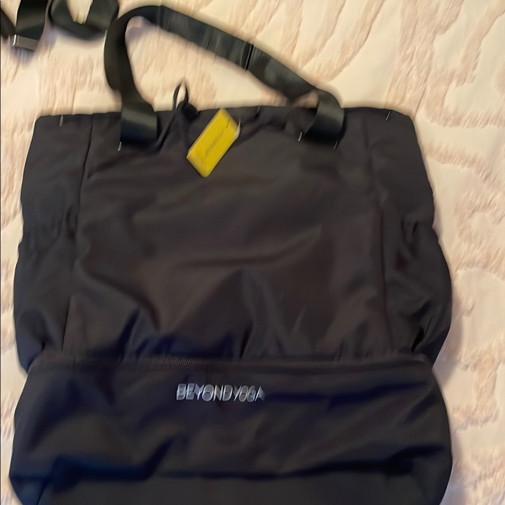 Beyond Yoga Black Backpack with Padded Straps